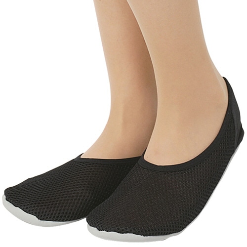 グンゼ　ルームシューズ　スリッポン　２５－２７ｃｍ　ブラック　ＡＵＺ２０１　１足