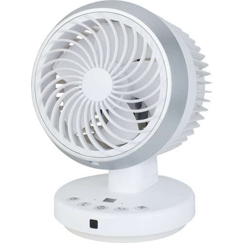 YAMAZEN サーキュレーター 15cm 上下左右首振り YAR-JSN151(WS) 1台