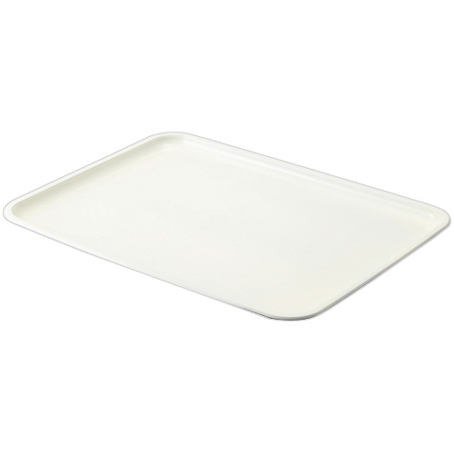 アサヒ興洋　抗菌ＡＢＳカラートレー　４３ｃｍ　ホワイト　１枚