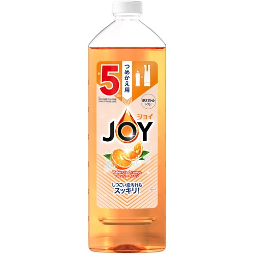 P&G ジョイ コンパクト バレンシアオレンジ つめかえ用 特大 770ml 1本