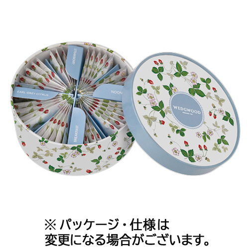 フィスカースジャパン　ウェッジウッド　ワイルド　ストロベリー　ティーバッグ　１箱（４０バッグ）