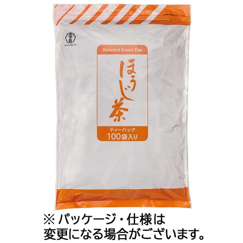 宇治の露製茶　業務用　ほうじ茶　ティーバッグ　１袋（１００バッグ）