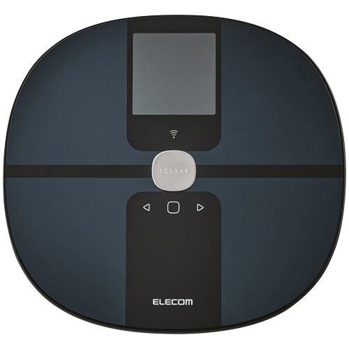 エレコム　Ｗｉ－Ｆｉ通信機能搭載　エクリア　体組成計　ブラック　ＨＣＳ－ＷＦＳ０３ＢＫ　１台