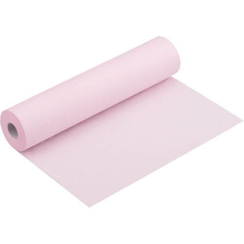 オオサキメディカル 検診用ロールシーツ 37cm×30cm 120回分 ミシン目あり ピンク 84104 1本