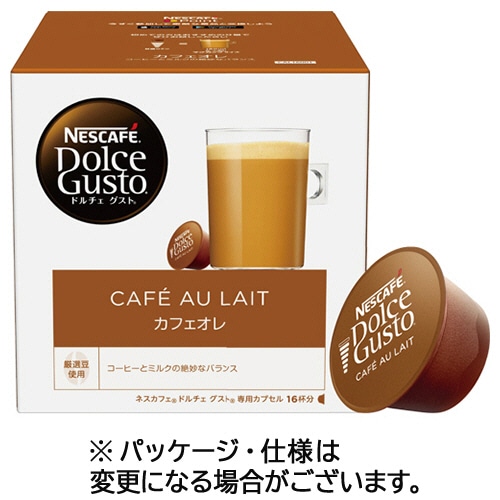 ネスレ ネスカフェ ドルチェ グスト 専用カプセル カフェオレ 1箱(16杯)