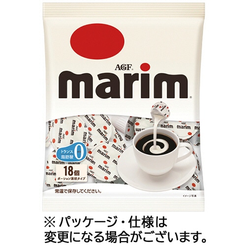 味の素AGF マリーム ポーション 4.5mL/個 1袋(18個)