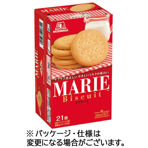 森永製菓 マリービスケット (3枚×7袋) 1箱