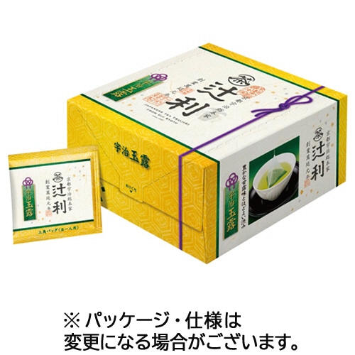 片岡物産 辻利 三角バッグ 宇治玉露 1箱(50バッグ)