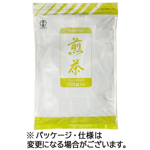 宇治の露製茶　業務用　煎茶　ティーバッグ　１袋（１００バッグ）