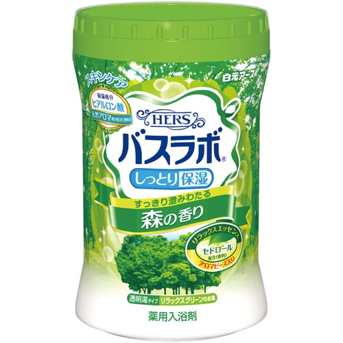 白元アース HERS バスラボボトル 森の香り 680g 1本