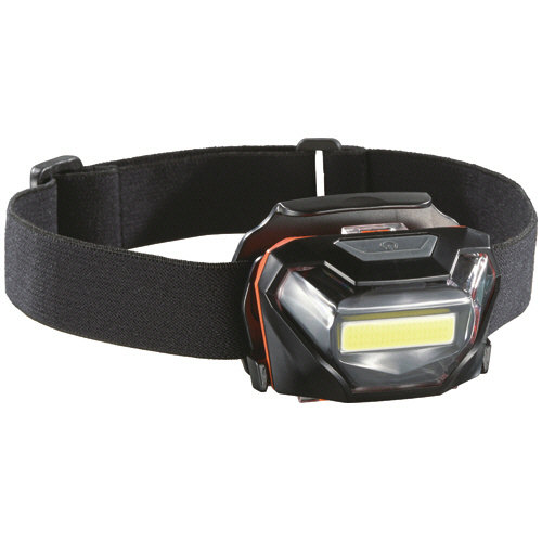 オーム電機　マグネット式ＬＥＤヘッドライト　電池式　６００ルーメン　ＬＣＨ－ＭＶＢ６００Ｃ－Ｋ　１個