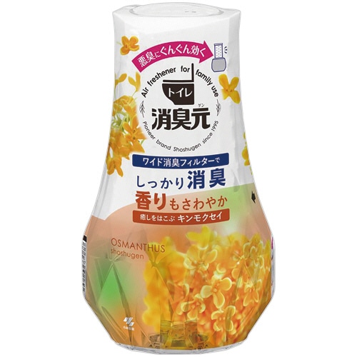 小林製薬　トイレの消臭元　癒しをはこぶキンモクセイ　４００ｍＬ　１個