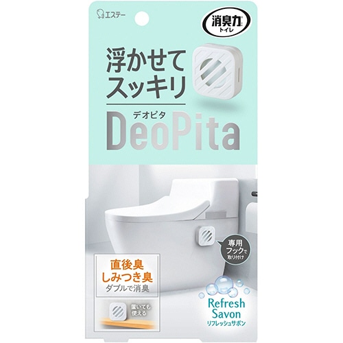 エステー　消臭力　ＤｅｏＰｉｔａ　トイレ用　本体　リフレッシュサボン　１個
