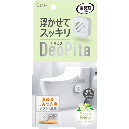 エステー　消臭力　ＤｅｏＰｉｔａ　トイレ用　本体　グリーンフルーティー　１個