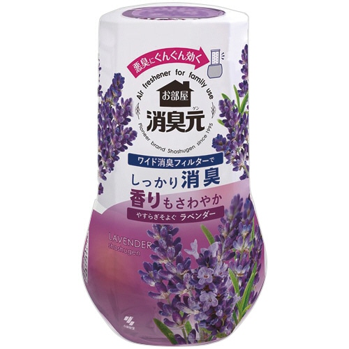 小林製薬　お部屋の消臭元　やすらぎそよぐラベンダー　４００ｍＬ　１個