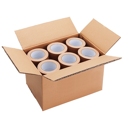 TANOSEE 包装用布テープ 無包装タイプ 50mm×25m 1箱(30巻)