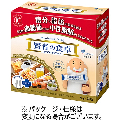 大塚製薬 賢者の食卓 ダブルサポート 6g/包 1箱(30包)