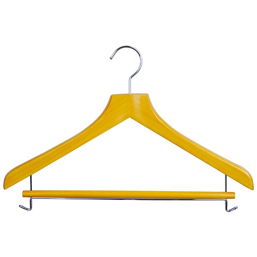 ニーズ　木製ハンガー　木と生活　スライド　ナチュラル　４３ｃｍ　１本