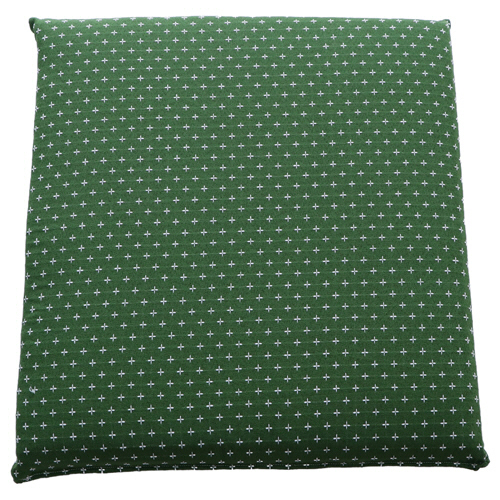 イケヒコ・コーポレーション　３層反毛座布団　詩織　グリーン　５５×５９ｃｍ　１組（２枚）