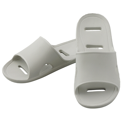 アイメディア　軽くてソフトなベランダサンダル　ライトグレー　Ｍ（２３．０－２５．０ｃｍ）　１足