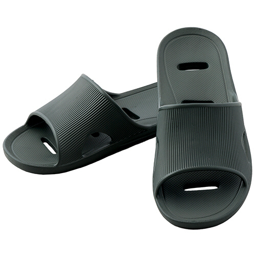 アイメディア　軽くてソフトなベランダサンダル　ダークグリーン　Ｌ（２５．０－２７．０ｃｍ）　１足