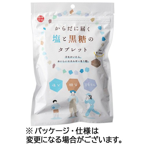 幸田商店　からだに届く塩と黒糖タブレット　７０ｇ　１パック