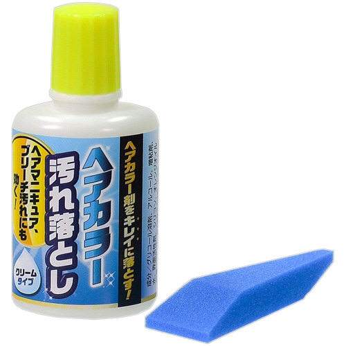 高森コーキ　ヘアカラー汚れ落とし　２５ｍＬ　専用スポンジ付　１本