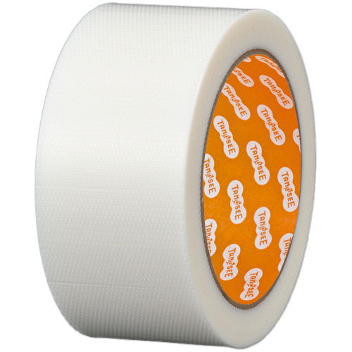 ＴＡＮＯＳＥＥ　養生用テープ　５０ｍｍ×２５ｍ　半透明　１巻