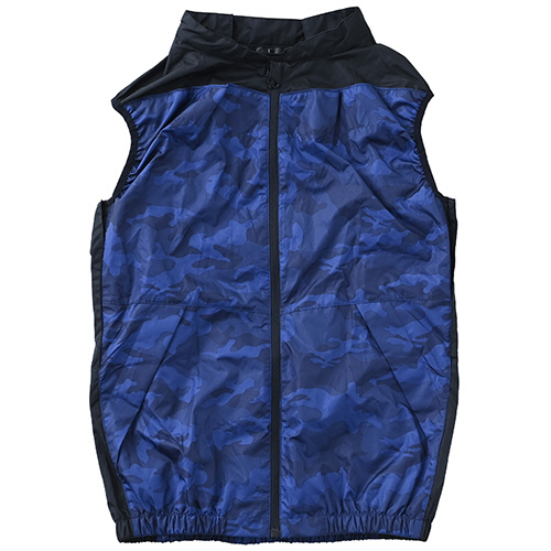 ＹＡＭＡＺＥＮ　ファン付きウェア　ＫＡＺＥｆｉｔ　ペルチェ式　ベストタイプ　フルセット　ネイビー　Ｌサイズ　ＫＦ２ＳＶ２＋Ｐ２－Ｌ　１着