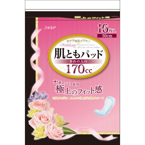 カミ商事 肌ともパッド 170cc 1パック(16枚)