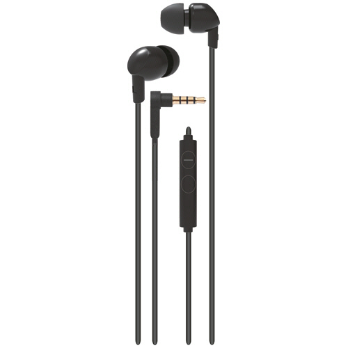 トップランド　ハンズフリーステレオイヤホン　ブラック　ＡＵＭＳＨ１０－ＢＫ　１個