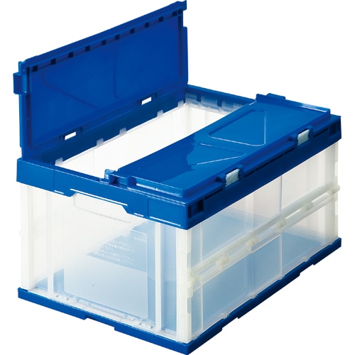 積水マテリアルソリューションズ エコタイプ オリタタミコンテナ ふた付 40L STSF4DB 1台