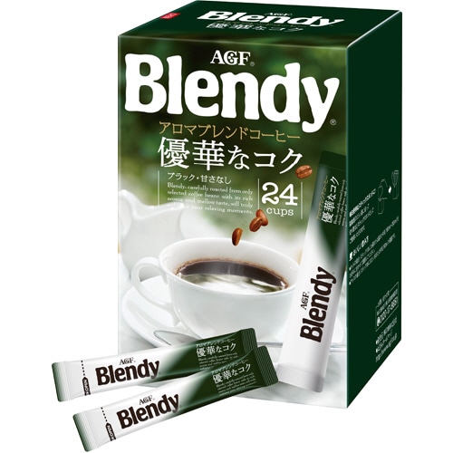 味の素AGF ブレンディ アロマブレンドコーヒー 優華なコク 1箱(24本)