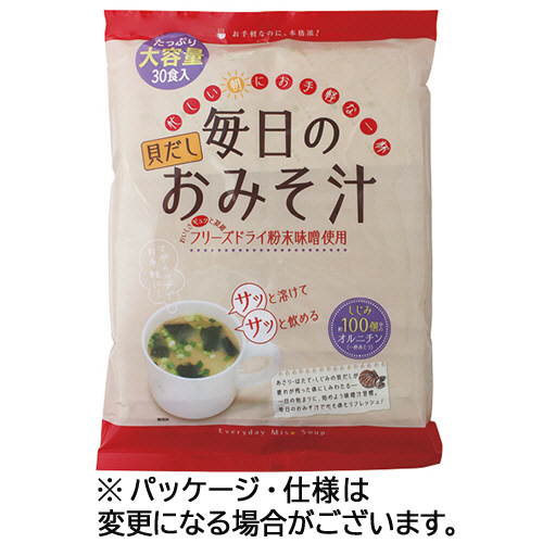 東海農産　業務用毎日のおみそ汁　１パック（３０袋）