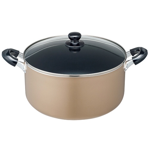 和平フレイズ おおらか鍋 IH対応深型両手鍋 30cm OR-7129 1個