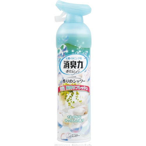 エステー お部屋の消臭力 香りのシャワー せっけんの香り 280ml 1本