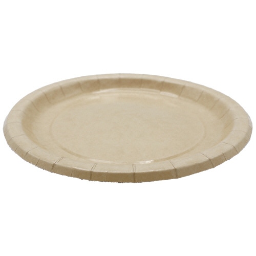 ペーパーウェア　竹パルプペーパープレート　１７ｃｍ　ＴＰ－７Ｒ　１パック（５０枚）