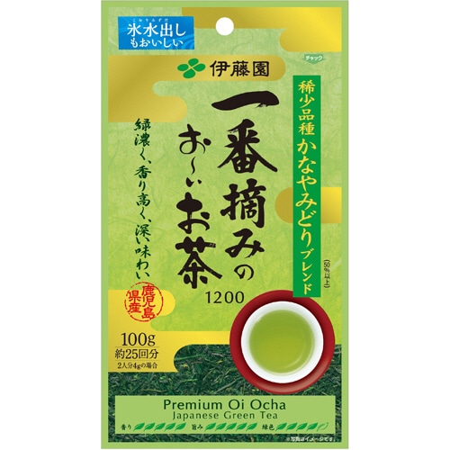 伊藤園 一番摘みのおーいお茶 100g 1袋