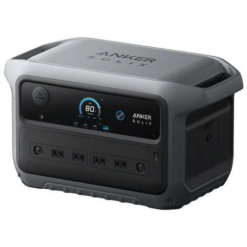 アンカージャパン　ポータブル電源　ＡＮＫＥＲ　Ｓｏｌｉｘ　Ｃ２０００　Ｇｅｎ２　Ｐｏｒｔａｂｌｅ　Ｐｏｗｅｒ　Ｓｔａｔｉｏｎ　２０４８Ｗｈ　ダークグレー　Ａ１７