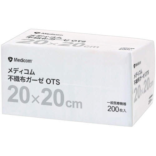 メディコム・ジャパン　メディコム　不織布ガーゼＯＴＳ　２０×２０ｃｍ　１パック（２００枚）