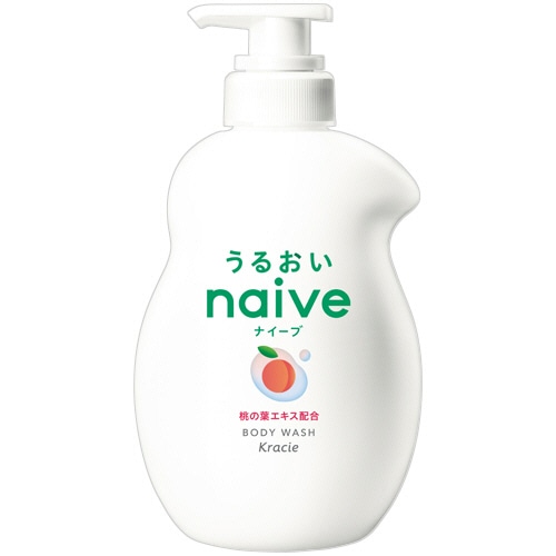 クラシエ ナイーブ ボディソープ 桃の葉エキス配合 本体 530mL 1本