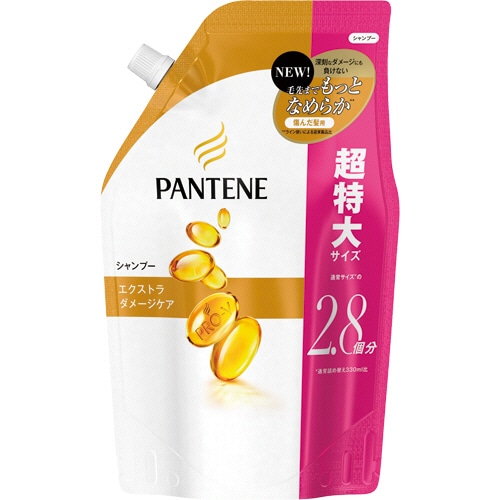 P&G パンテーン エクストラダメージケア シャンプー 詰替用 950ml 1パック