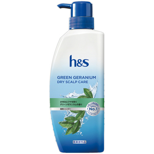 Ｐ＆Ｇ　ｈ＆ｓ　グリーンゼラニウム　シャンプー　本体　３３０ｇ　１本