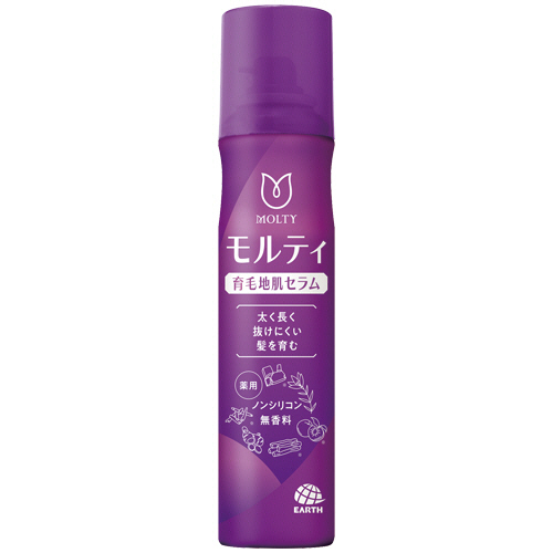 アース製薬　バスクリン　モルティ　薬用育毛地肌セラム　無香料　１３０ｇ　１本