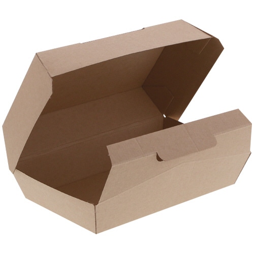 シモジマ　ＨＥＩＫＯ　食品箱　ＮＦネオクラフト　ランチボックス　Ｓ　＃００４２４８３１６　１パック（２０枚）