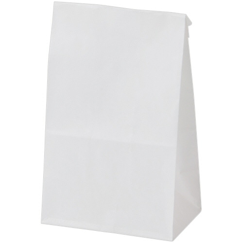 シモジマ　ＨＥＩＫＯ　ＮＦ耐油角底袋　９－１６　白無地　＃００４１８１０００　１パック（１００枚）