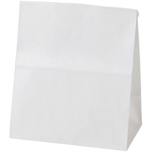 シモジマ　ＨＥＩＫＯ　ＮＦ耐油角底袋　１３－１６．５　白無地　＃００４１８１００４　１パック（１００枚）