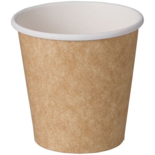 サンナップ　未晒しペーパーカップ　６０ｍＬ（２オンス）　Ｃ６０１００ＭＷ　１パック（１００個）