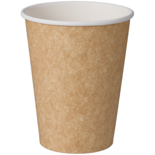 サンナップ　未晒しペーパーカップ　２７５ｍＬ（９オンス）　Ｃ２７１００ＭＷ　１パック（１００個）