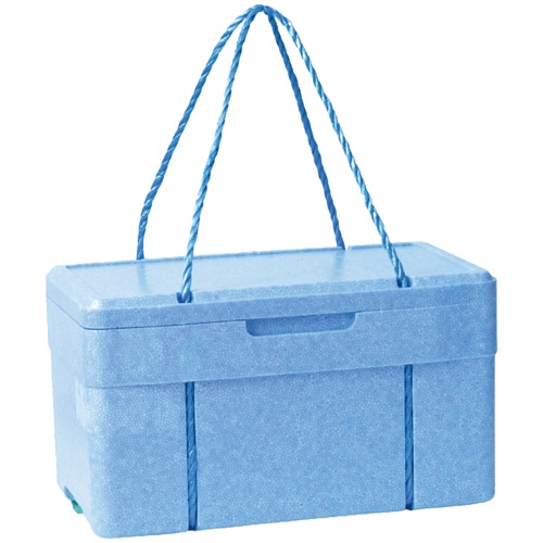 石山　発泡クールボックス　１０．４Ｌ　ブルー　ＴＩ－１００ＰＳ　１個